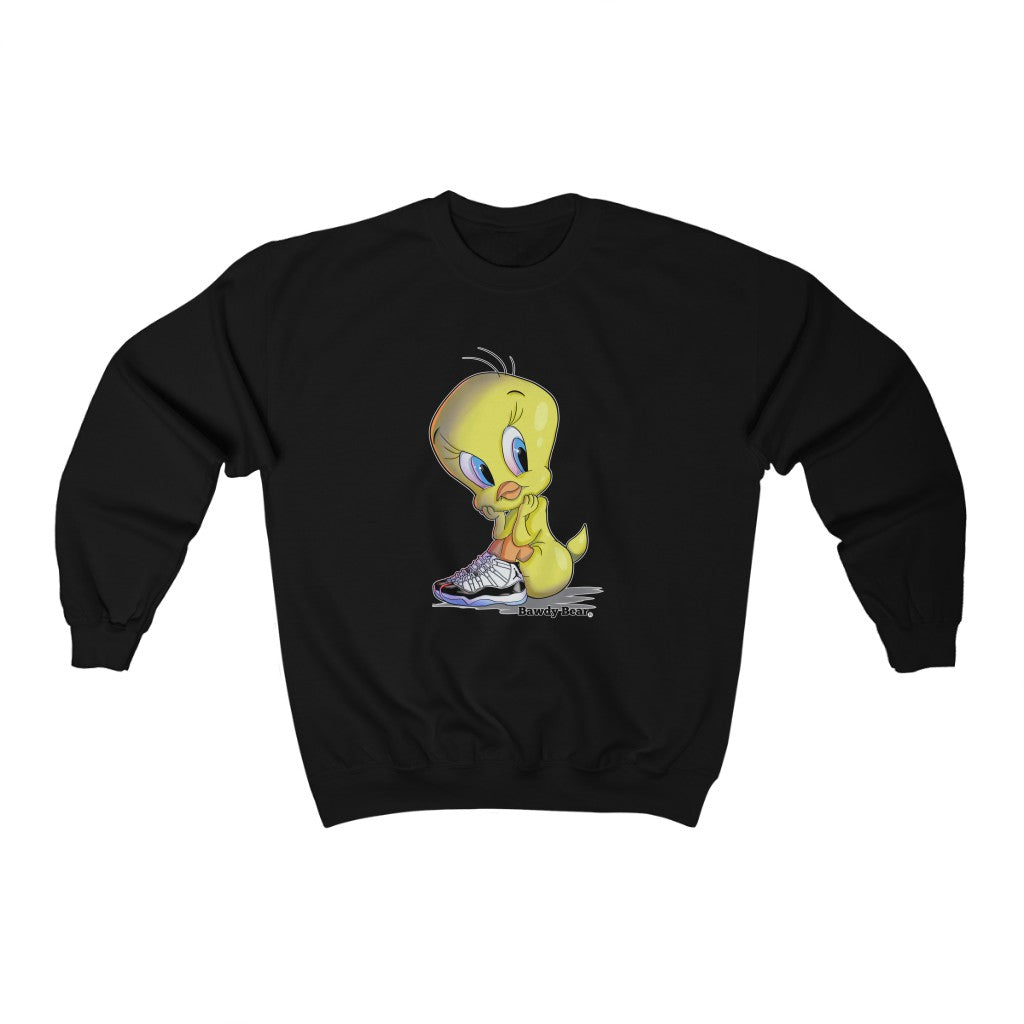Tweety Bird in Sneakers / Unisex Heavy Blend™ Crewneck Sweatshirt