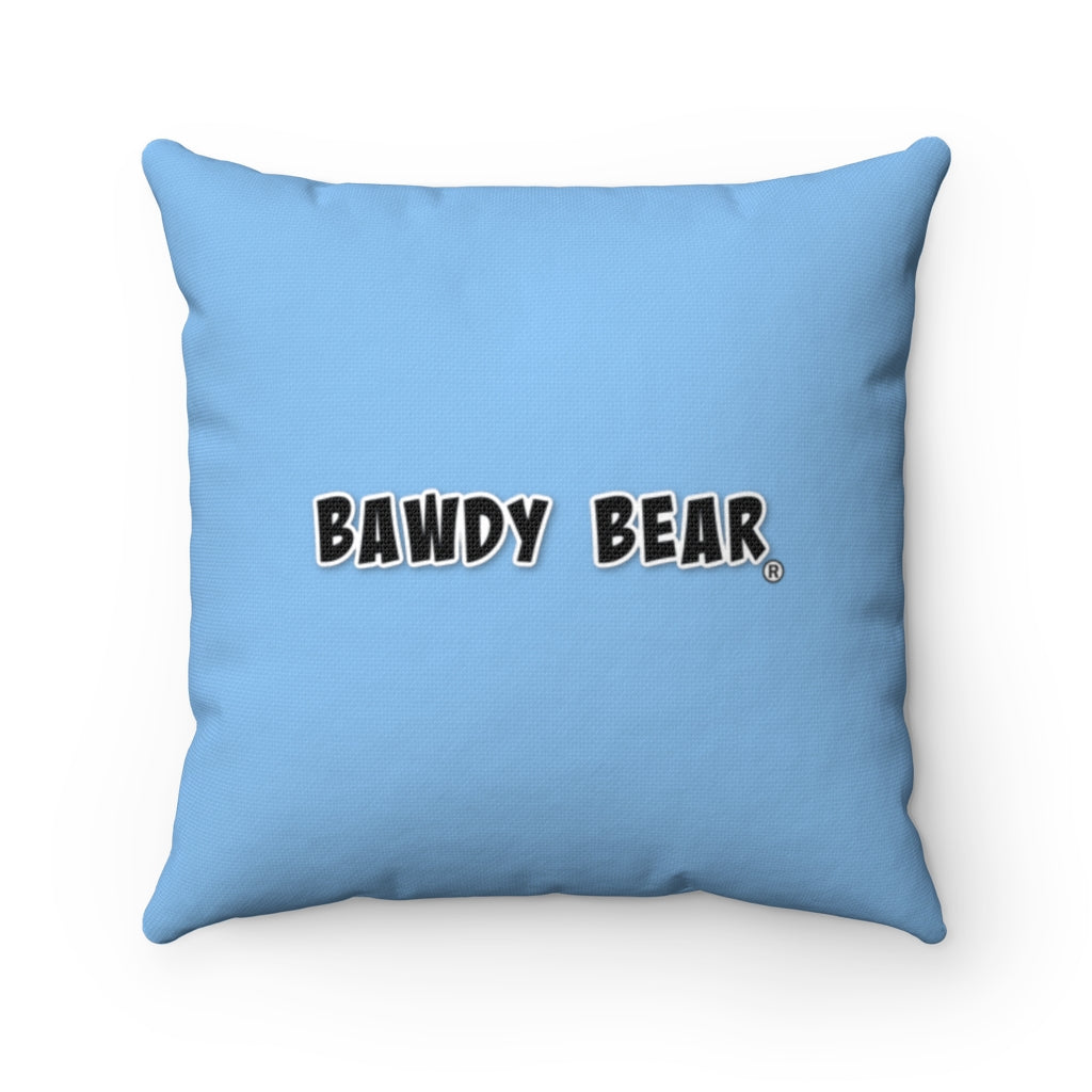 Bluto Loves Popeye / Spun Polyester Square Pillow