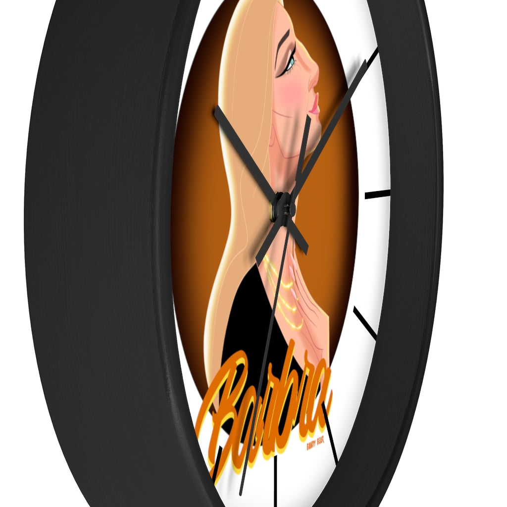 Pop Icon Series "Barbra" / Wall clock