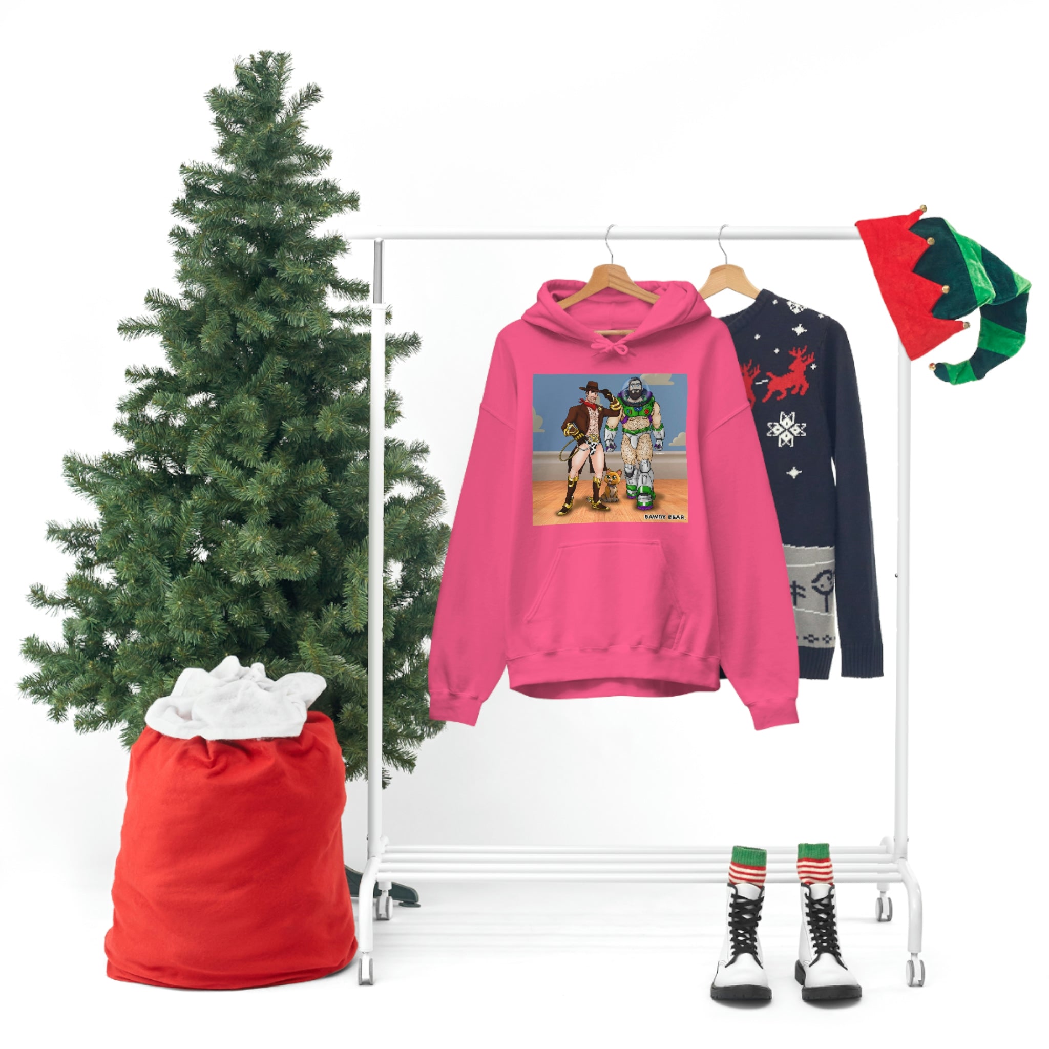 Toy Naughty #1 / Unisex Heavy Blend™ Hooded Sweatshirt