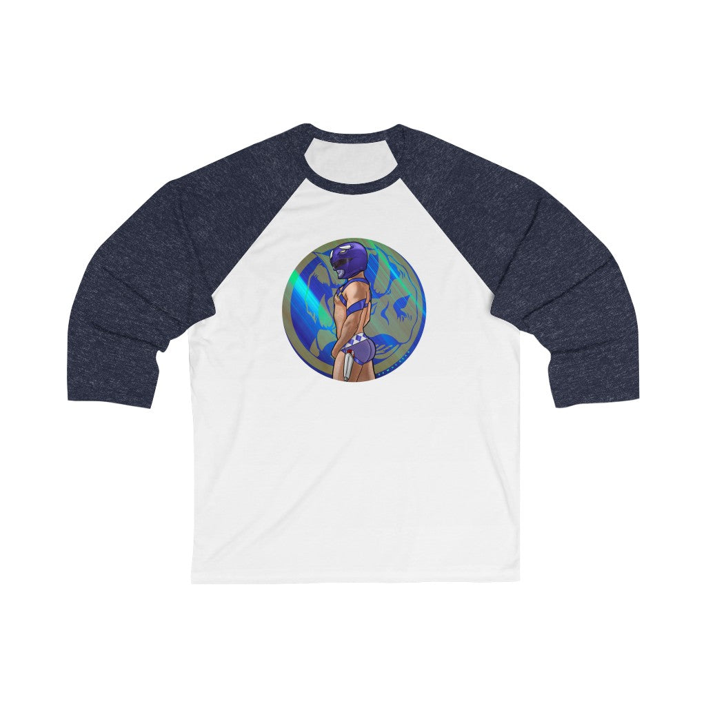 Ranger Blue / Unisex 3\4 Sleeve Baseball Tee