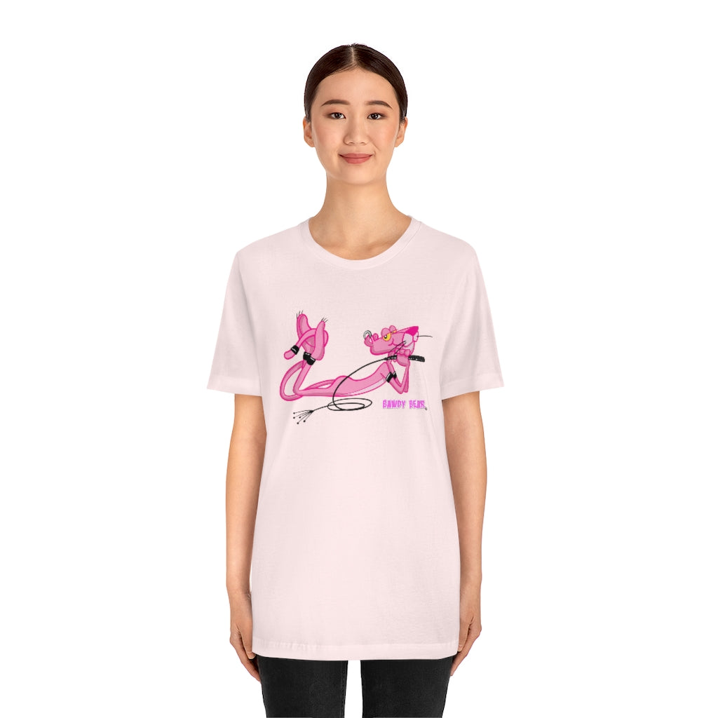 Pink Panther Harness / Unisex Jersey Short Sleeve Tee