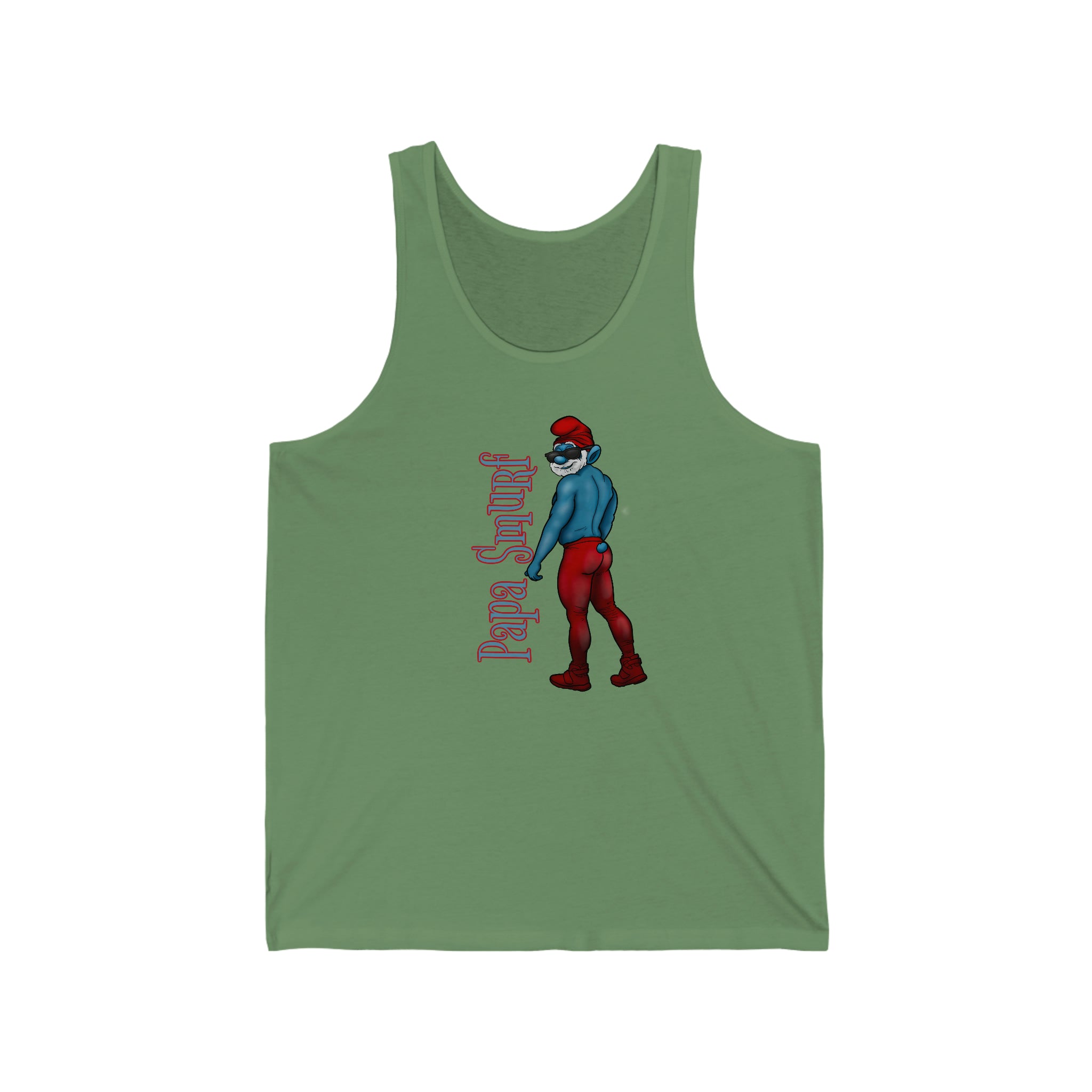 Papa Smurf / Unisex Jersey Tank