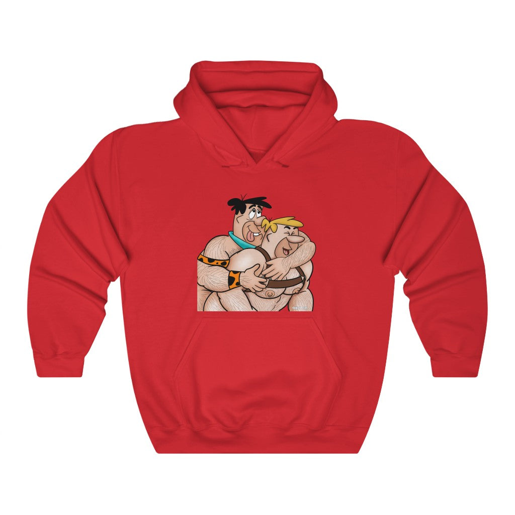 Fred & Barney Hug / Unisex Heavy Blend™ Hooded Sweatshirt