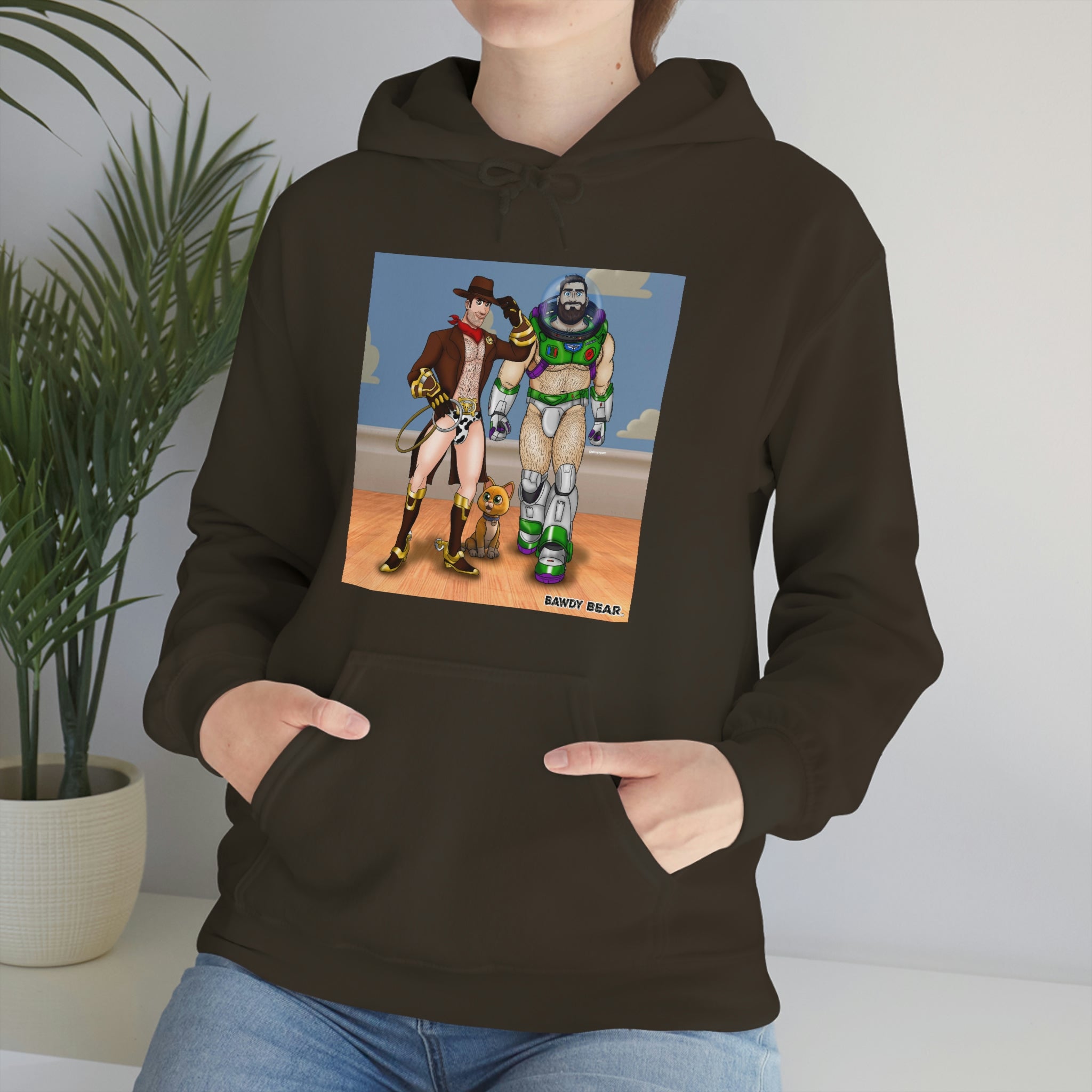 Toy Naughty #1 / Unisex Heavy Blend™ Hooded Sweatshirt