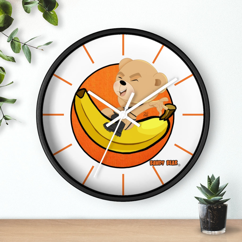 The Bawdy Bear "Ride'em" / Wall clock