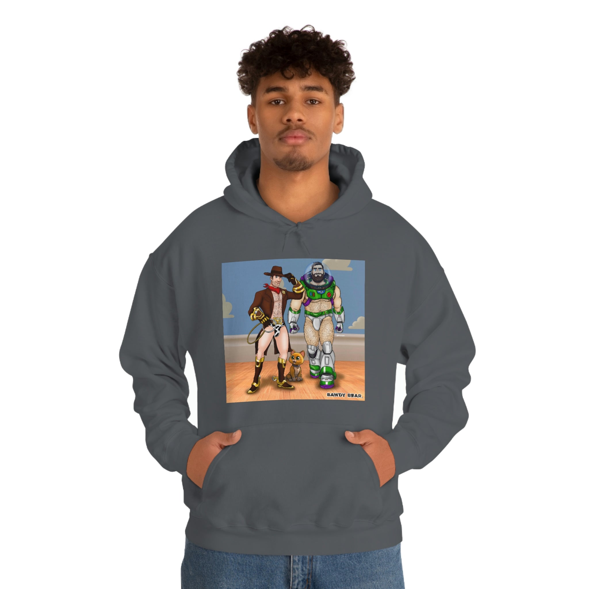 Toy Naughty #1 / Unisex Heavy Blend™ Hooded Sweatshirt