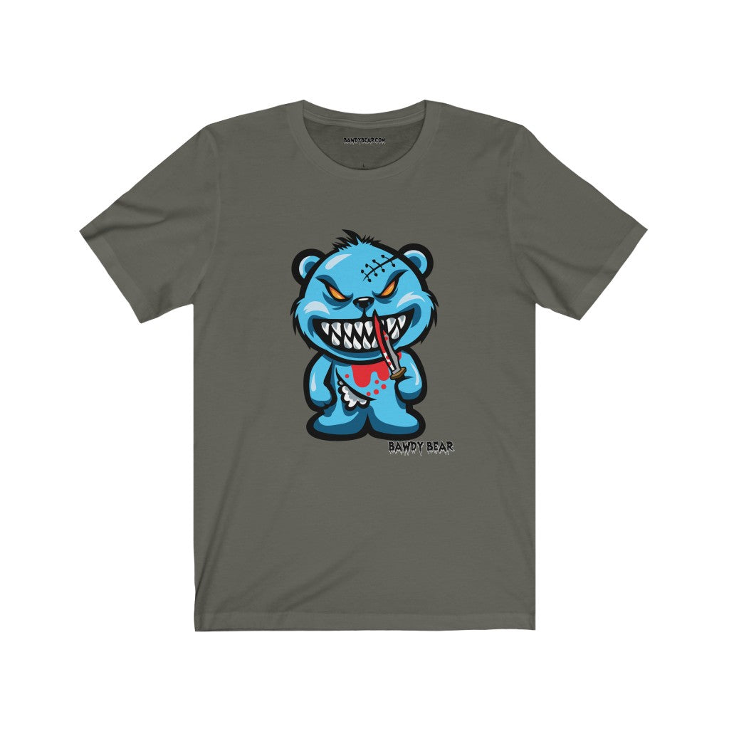 Spooky Bear Series "Chuckie Bear" / Unisex Jersey Short Sleeve Tee