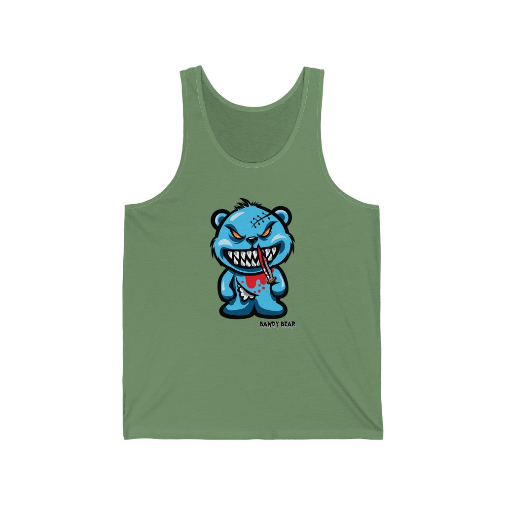 Spooky Bear Series "Chuckie Bear" / Unisex Jersey Tank