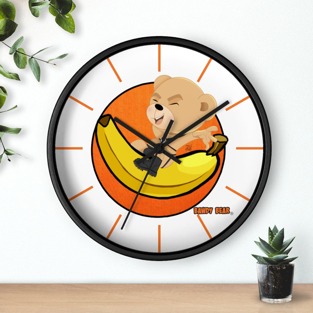 The Bawdy Bear "Ride'em" / Wall clock