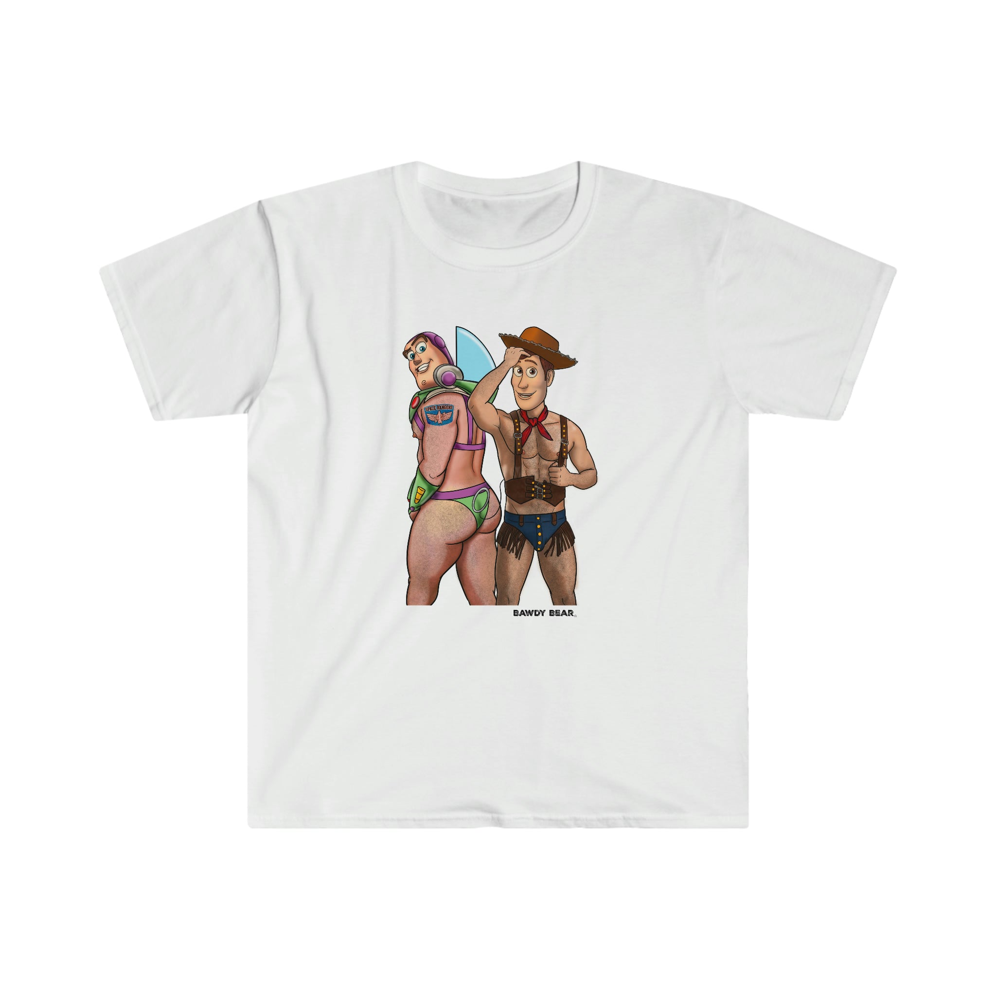 Toy Naughty #2 / Unisex Softstyle T-Shirt