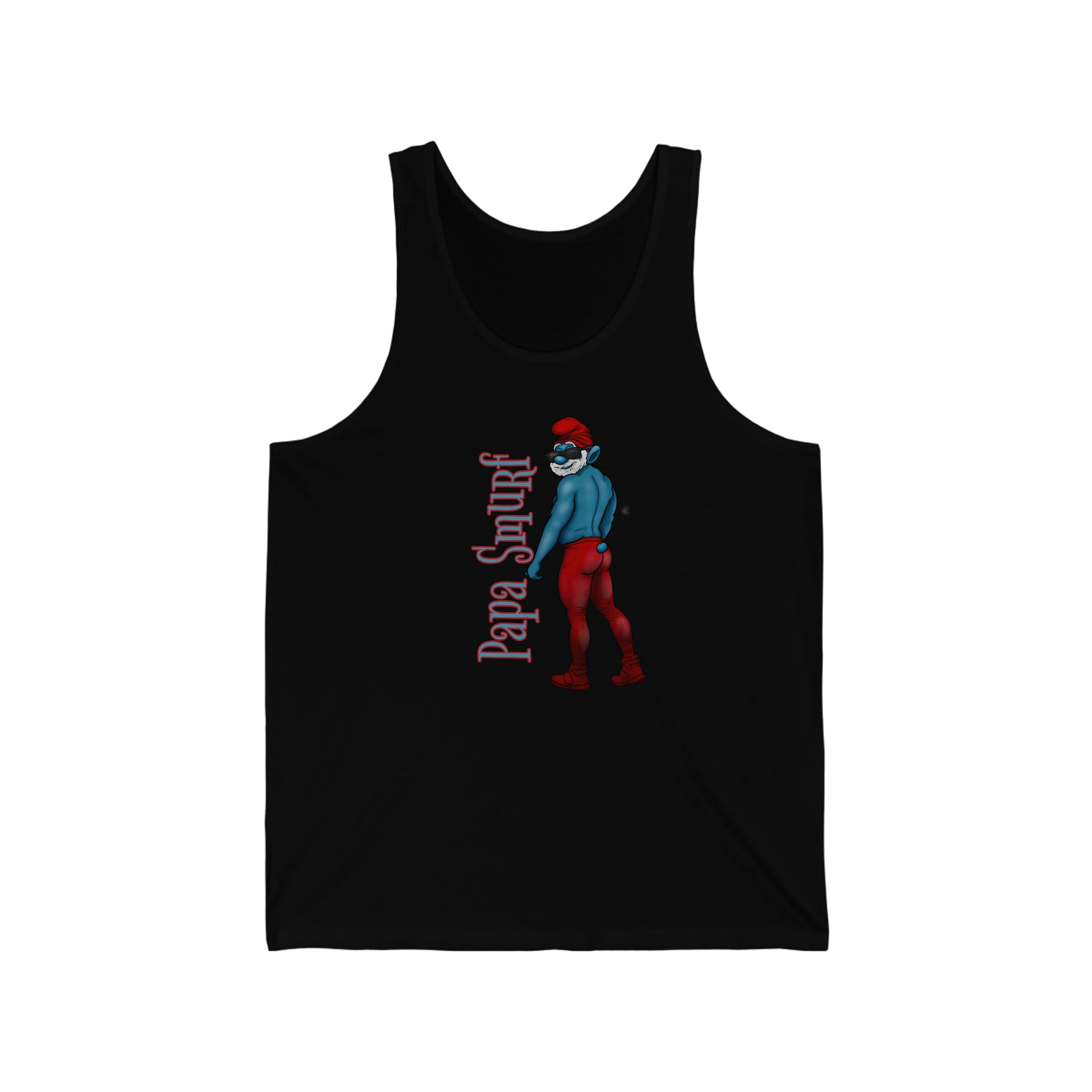 Papa Smurf / Unisex Jersey Tank