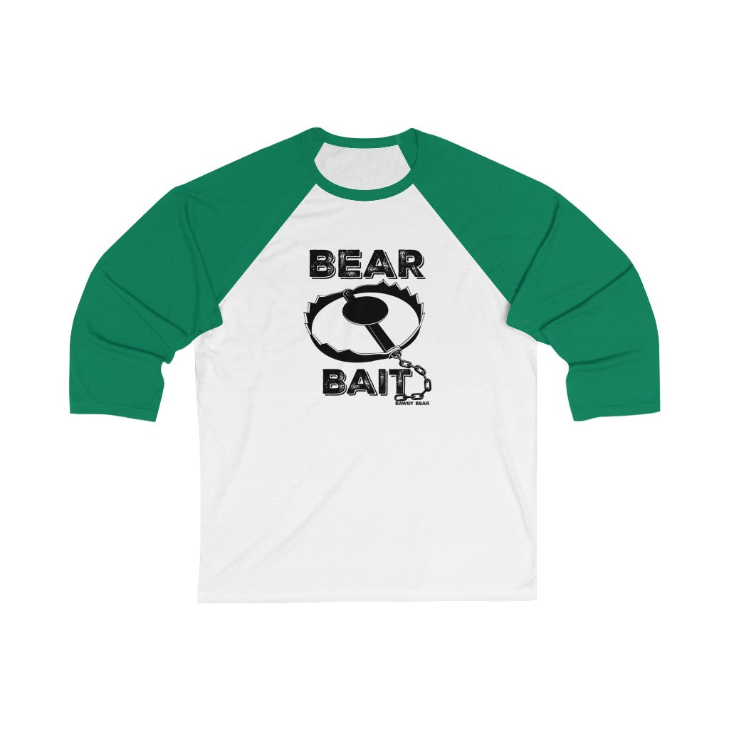 Bear Bait / Unisex 3\4 Sleeve Baseball Tee