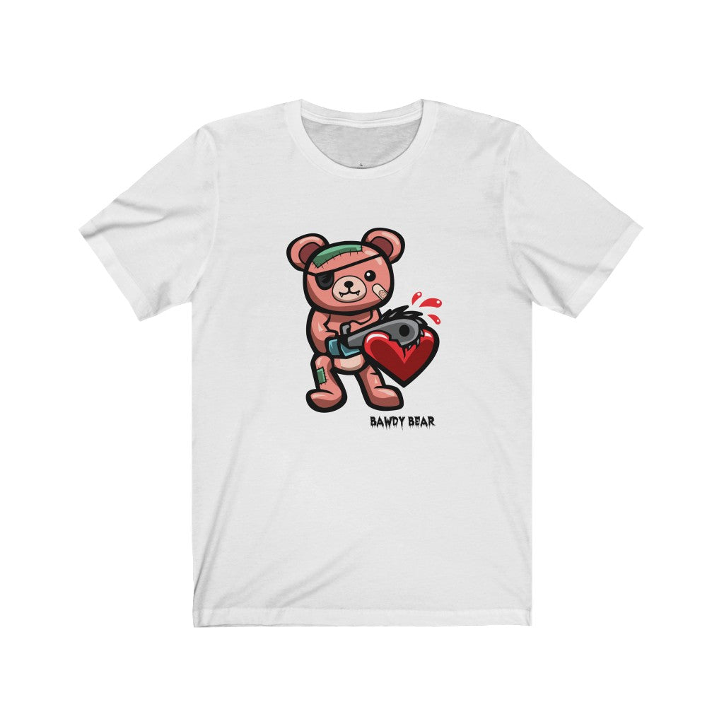 Spooky Bear Series "Chainsaw Bear" / Unisex Jersey Short Sleeve Tee