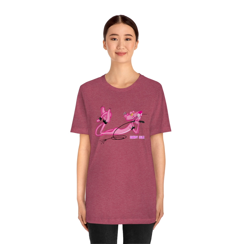 Pink Panther Harness / Unisex Jersey Short Sleeve Tee