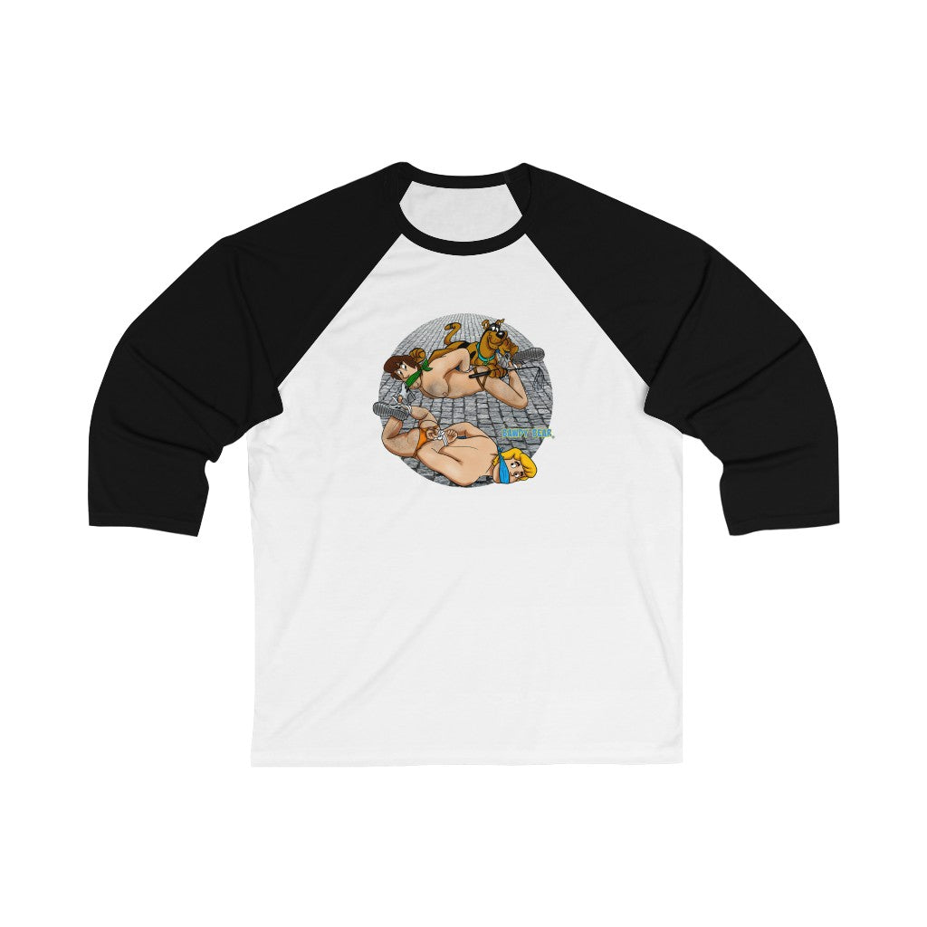 Scooby's Obedience Training / Unisex 3/4 Sleeve Baseball Tee