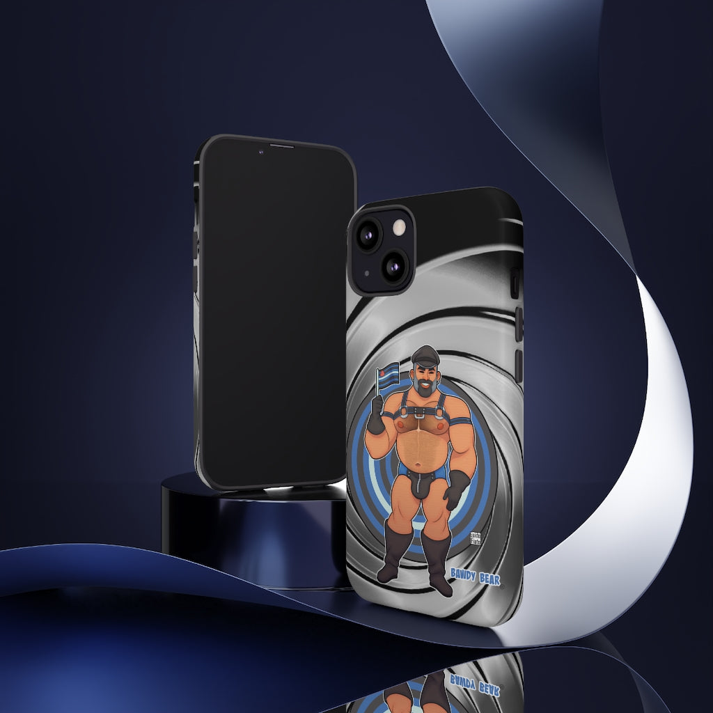 Bawdy Bear in Leather / Tough Cases