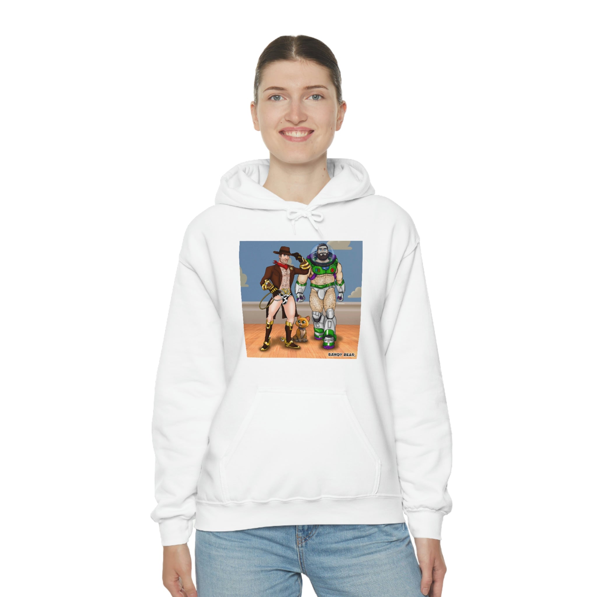 Toy Naughty #1 / Unisex Heavy Blend™ Hooded Sweatshirt