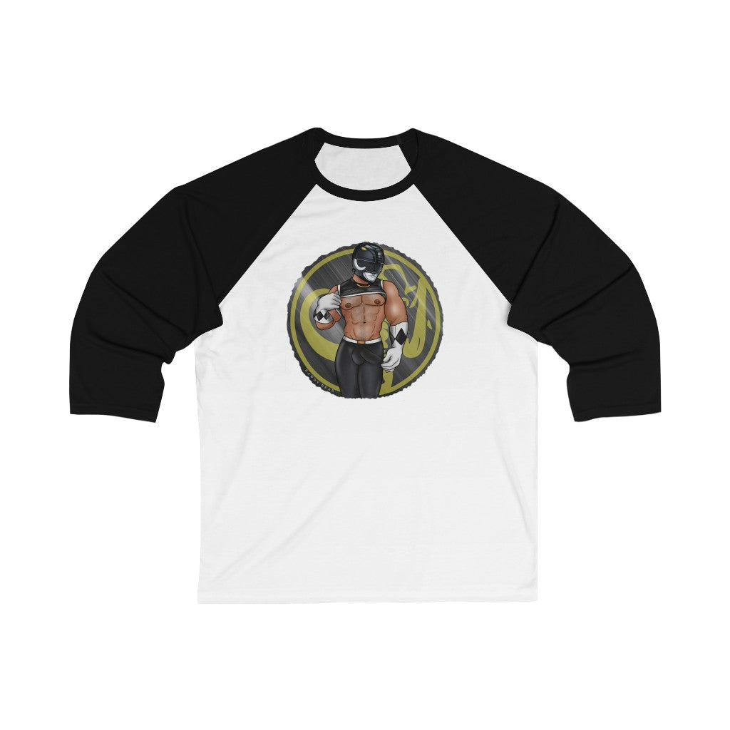 Ranger Black / Unisex 3\4 Sleeve Baseball Tee