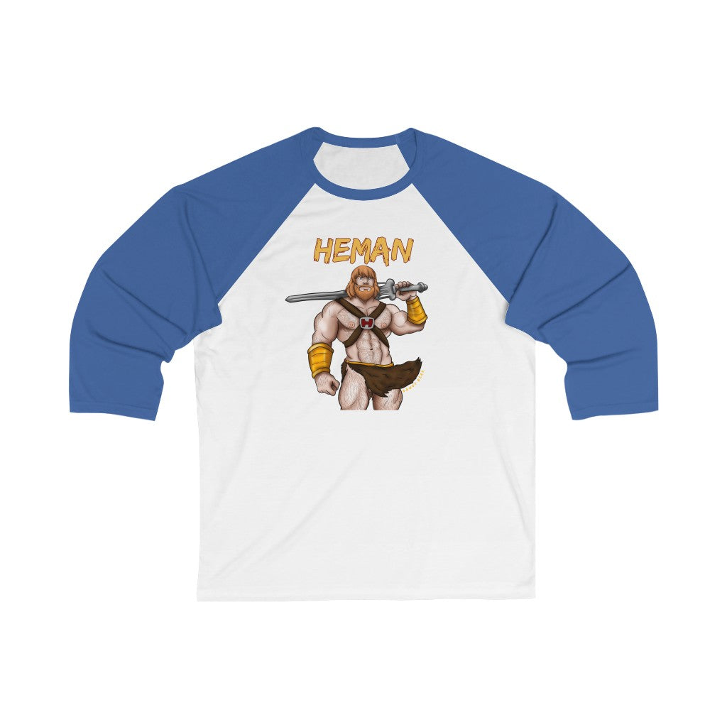 HEBEAR / Unisex 3\4 Sleeve Baseball Tee
