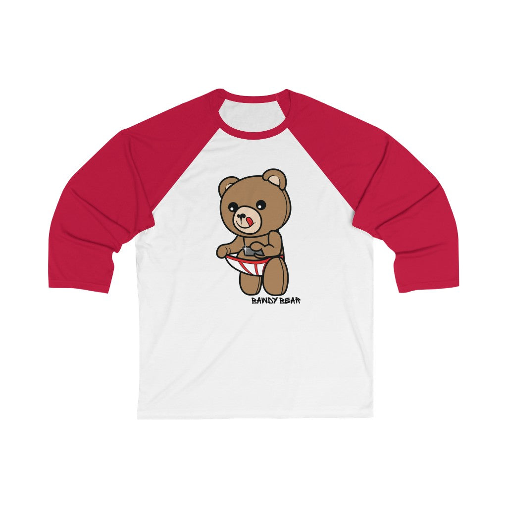 Grindr Bear / Unisex 3/4 Sleeve Baseball Tee