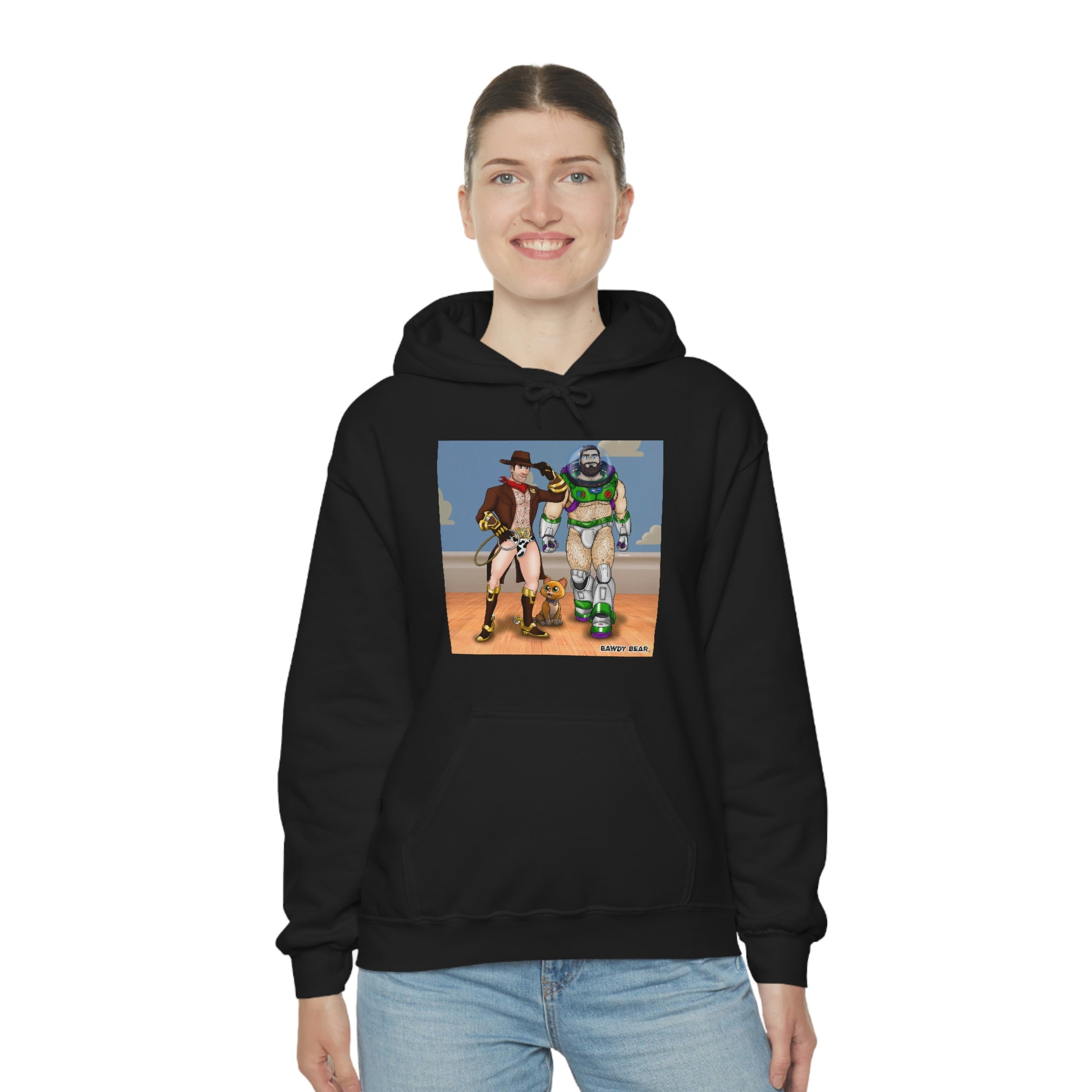 Toy Naughty #1 / Unisex Heavy Blend™ Hooded Sweatshirt