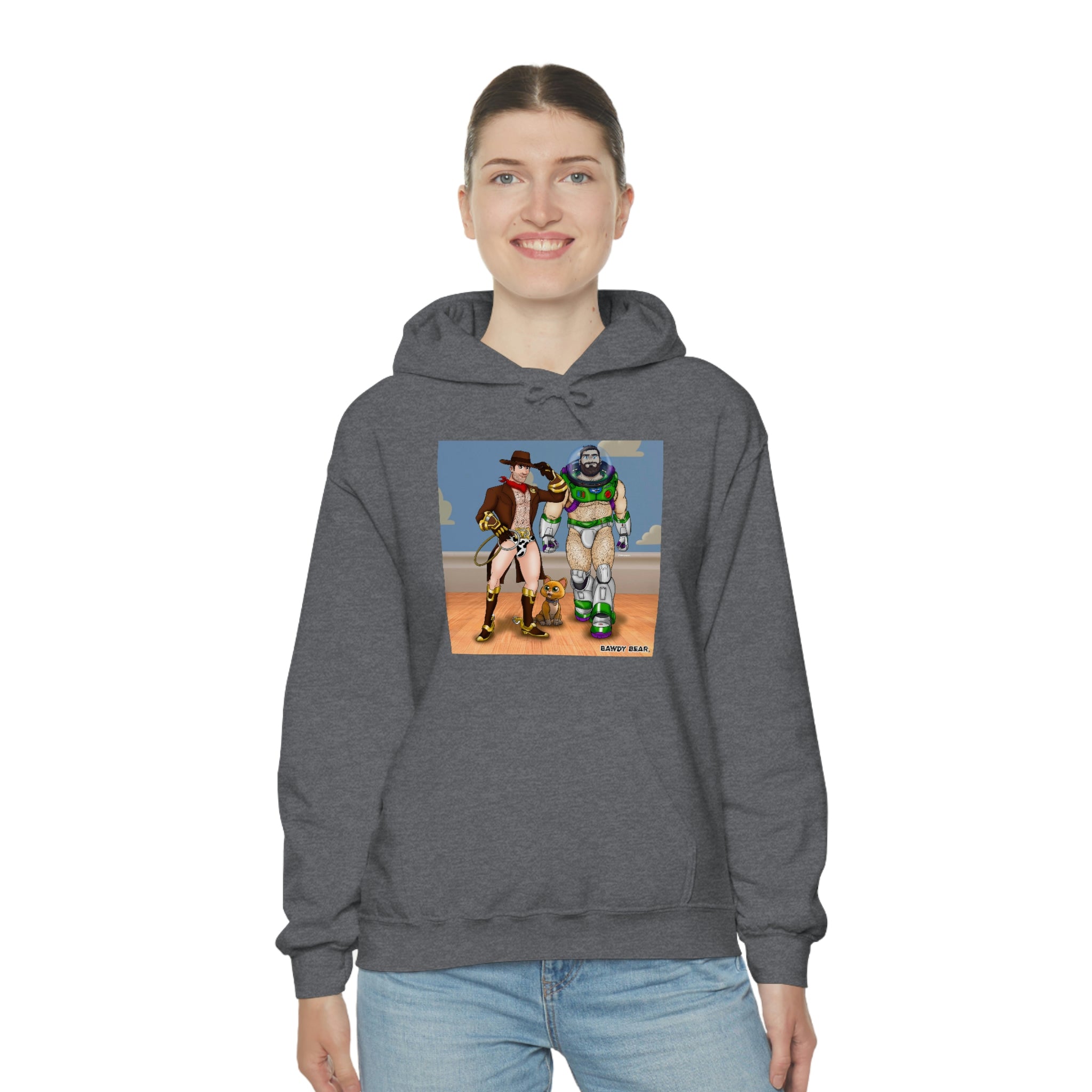 Toy Naughty #1 / Unisex Heavy Blend™ Hooded Sweatshirt