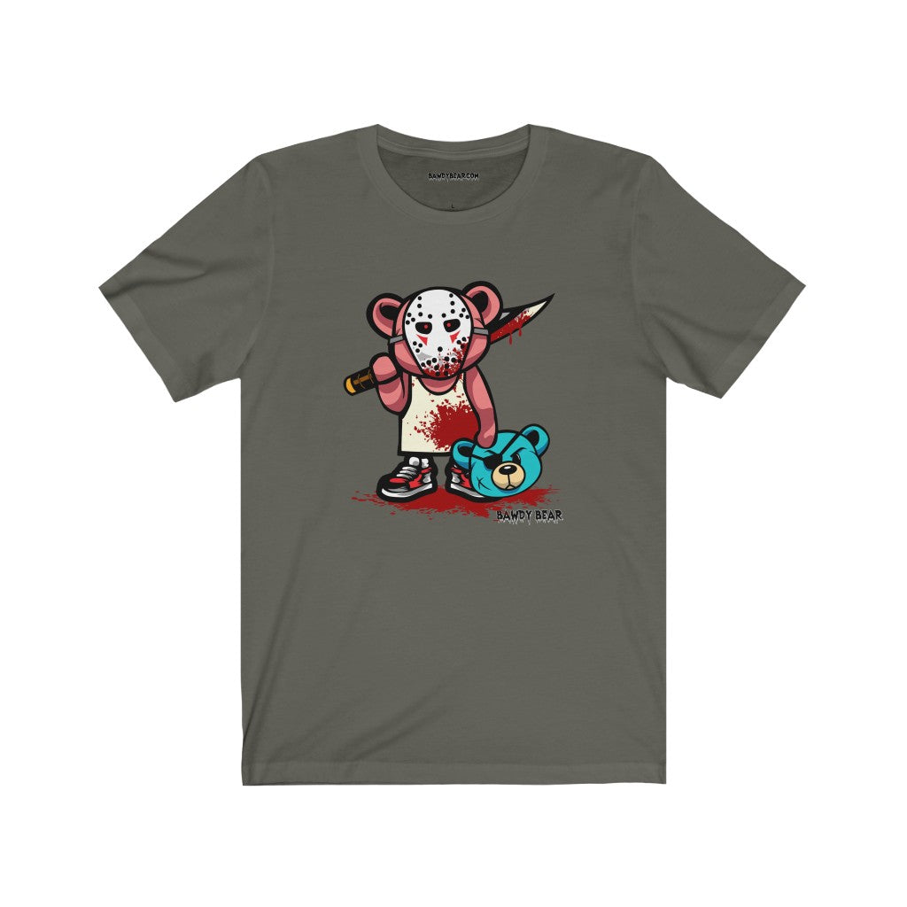 Spooky Bear Series "Dexter Bear" / Unisex Jersey Short Sleeve Tee