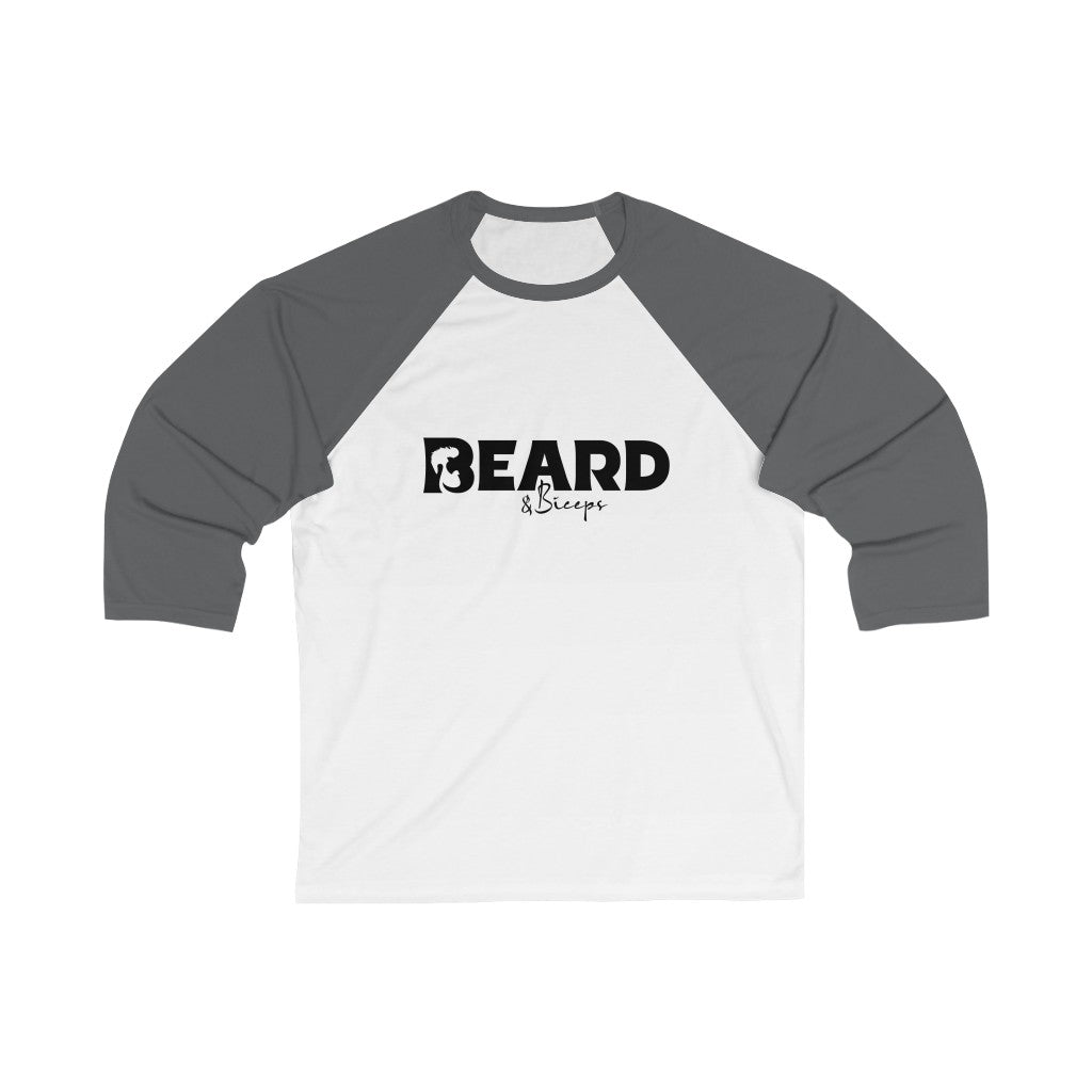 Beard & Biceps / Unisex 3\4 Sleeve Baseball Tee