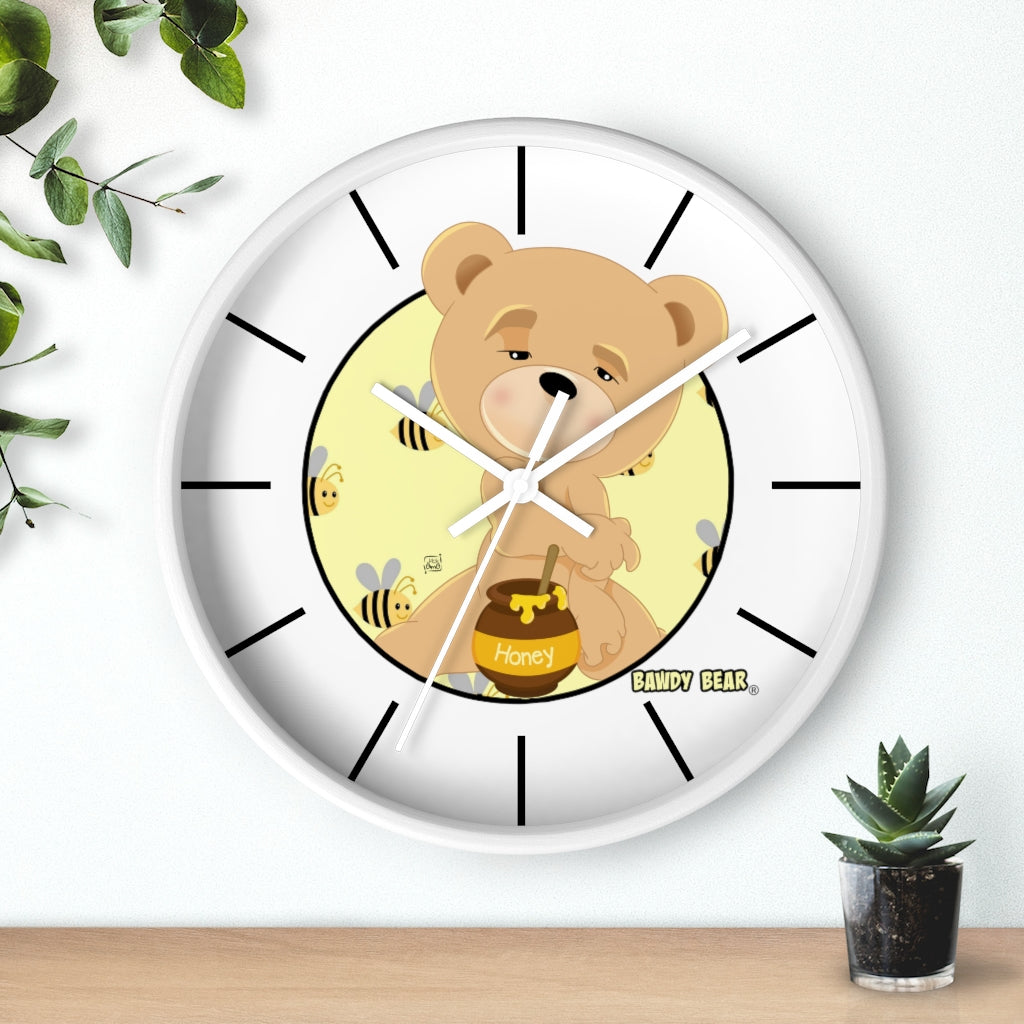 The Bawdy Bear "Buzzed" / Wall clock