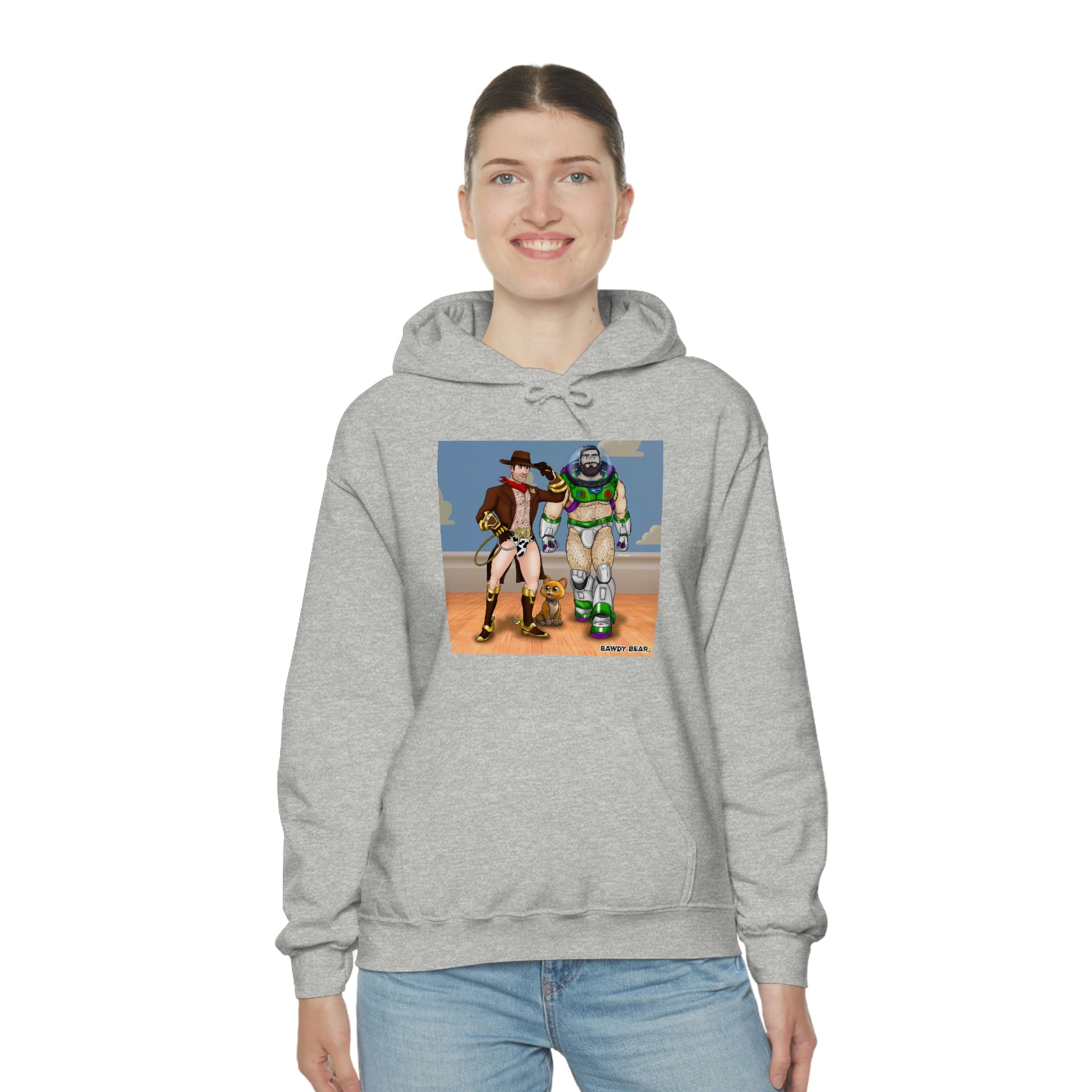 Toy Naughty #1 / Unisex Heavy Blend™ Hooded Sweatshirt