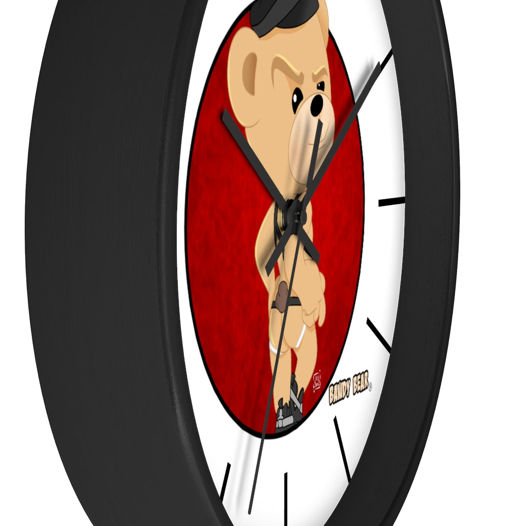 The Bawdy Bear "Naughty Bear" / Wall clock