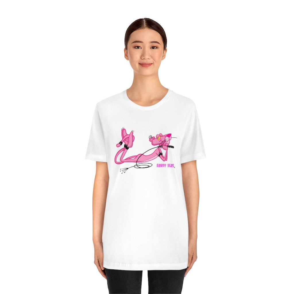 Pink Panther Harness / Unisex Jersey Short Sleeve Tee