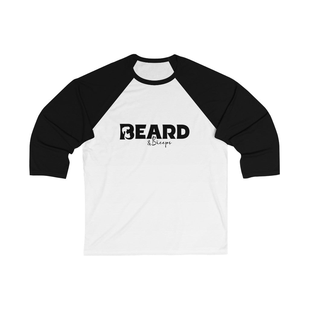 Beard & Biceps / Unisex 3\4 Sleeve Baseball Tee