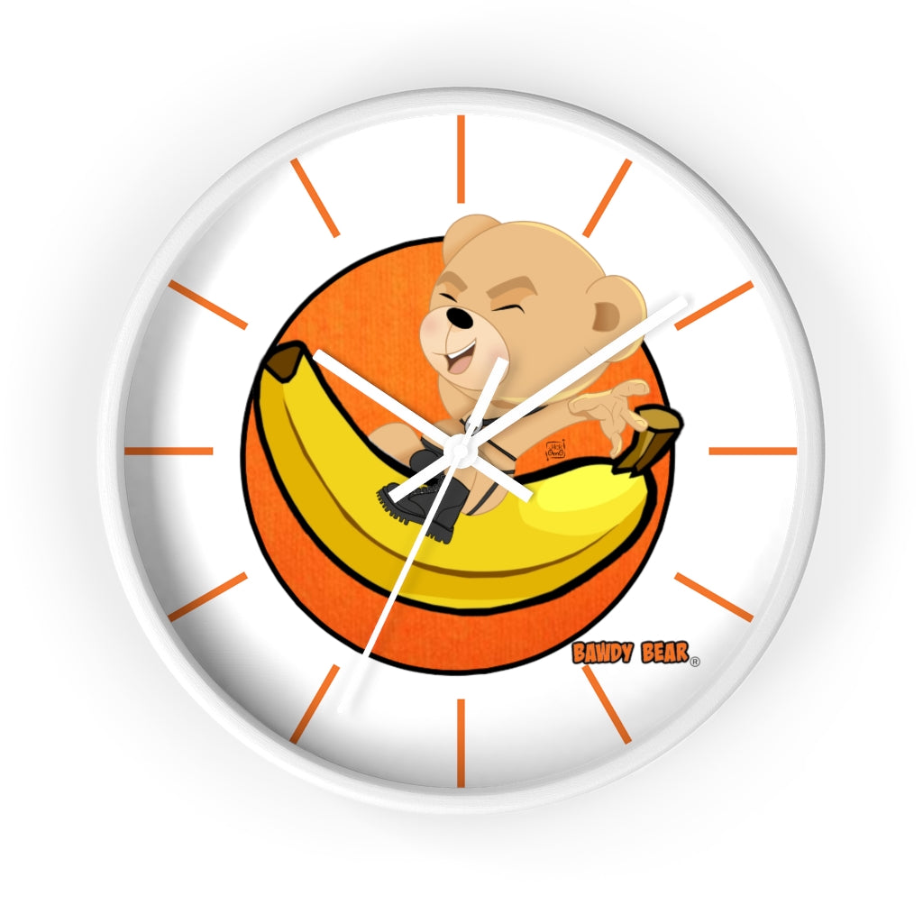 The Bawdy Bear "Ride'em" / Wall clock