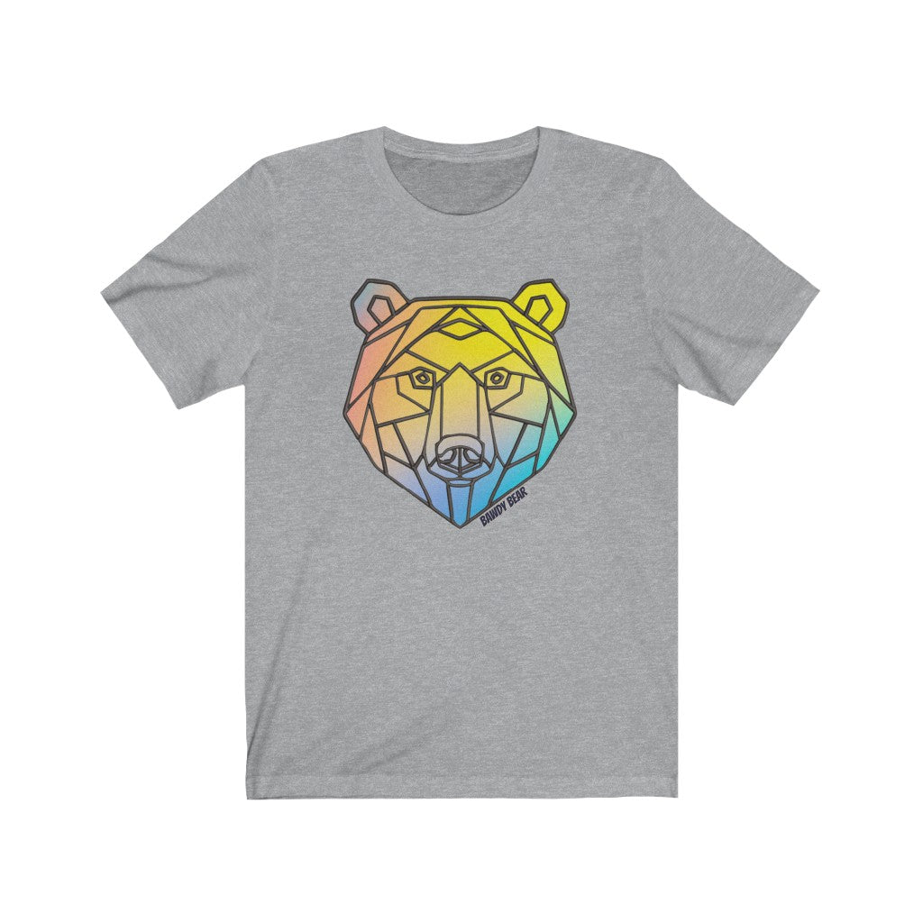 Rainbow Bear / Unisex Jersey Short Sleeve Tee