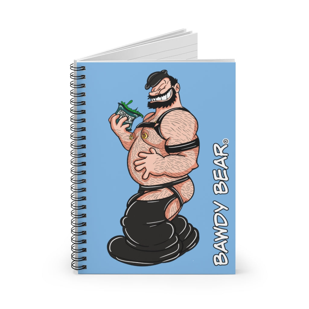 Bluto Spinach / Spiral Notebook - Ruled Line