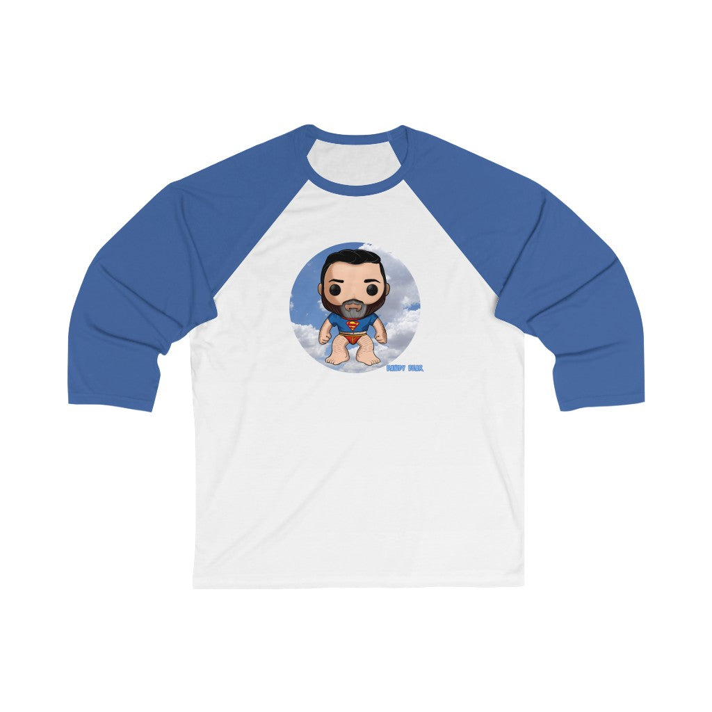 Funko Series "Super-Bear"/ Unisex 3/4 Sleeve Baseball Tee