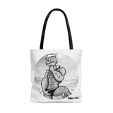 Popeye Flirting / AOP Tote Bag