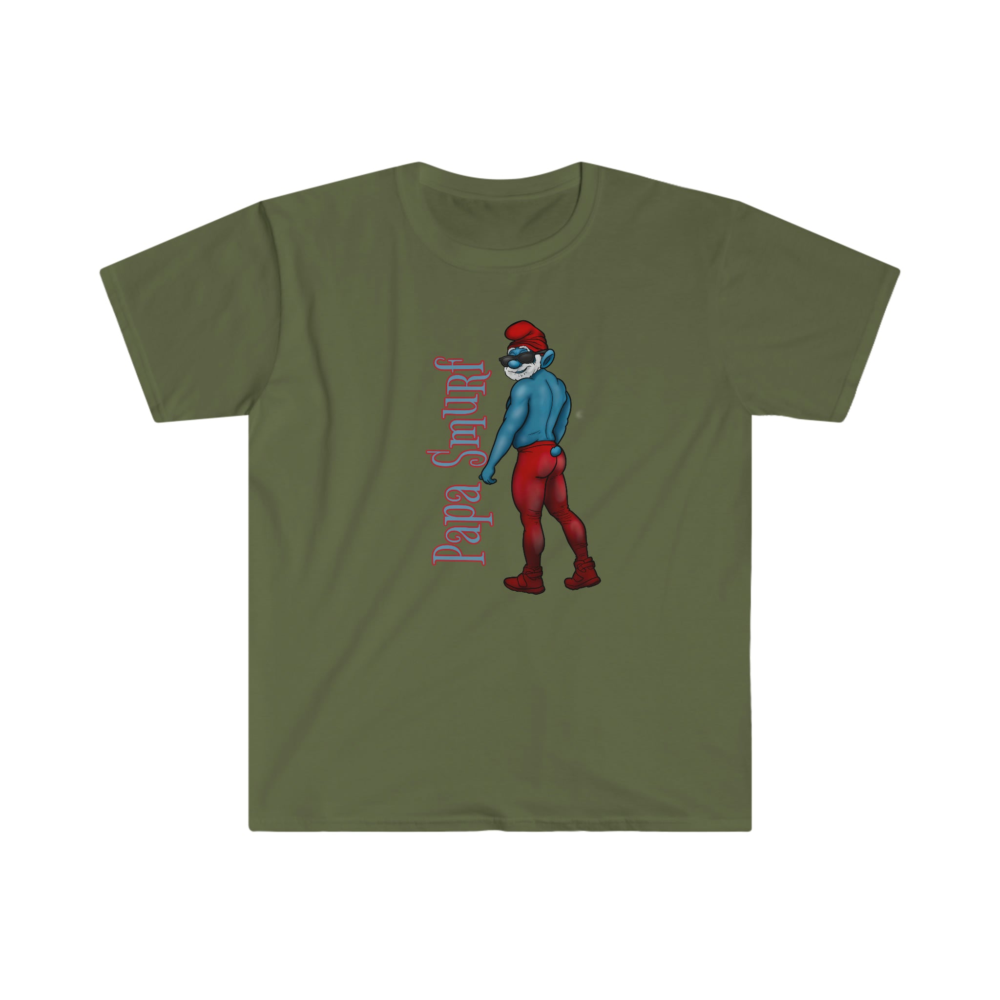Papa Smurf / Unisex Softstyle T-Shirt
