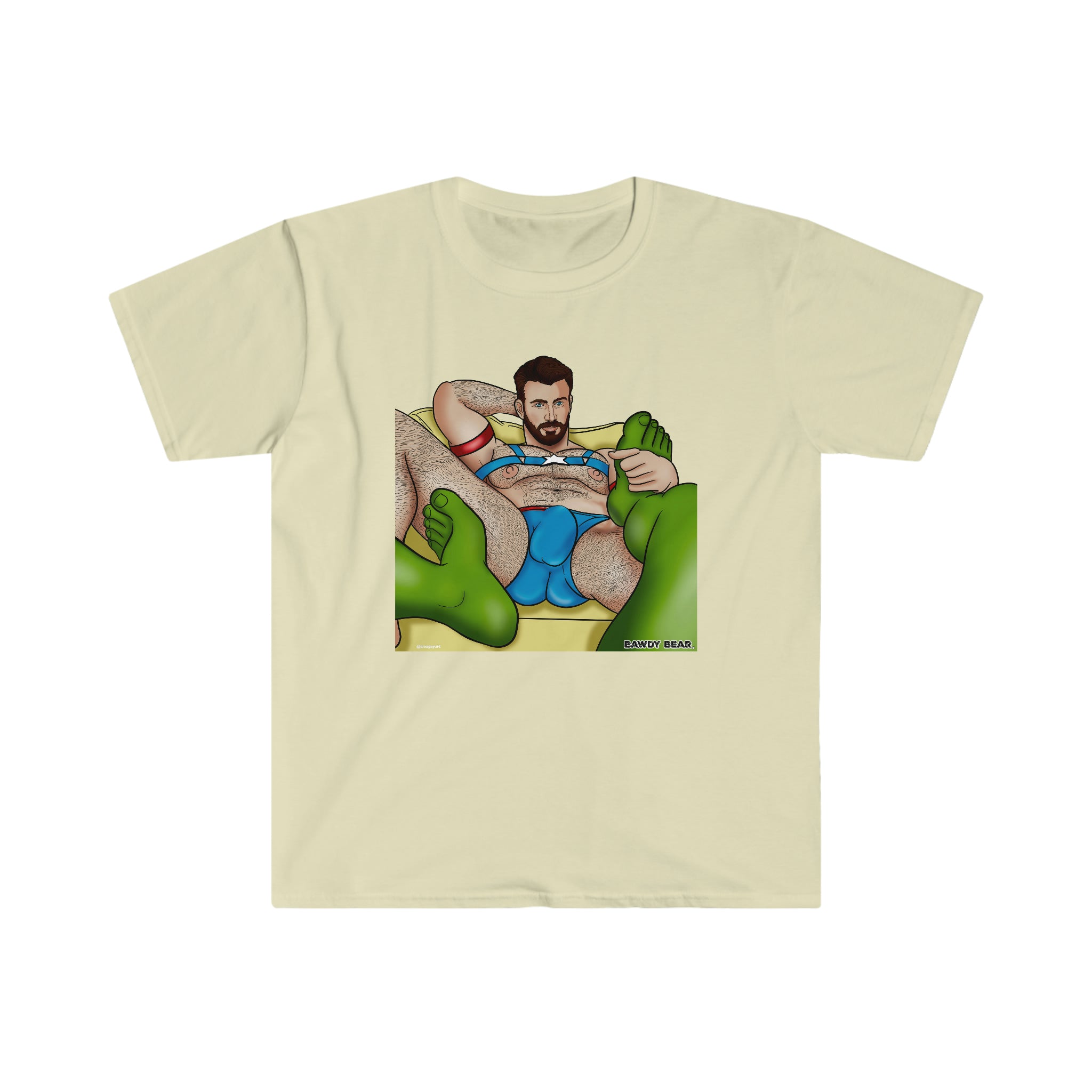 Captain Hulk / Unisex Softstyle T-Shirt