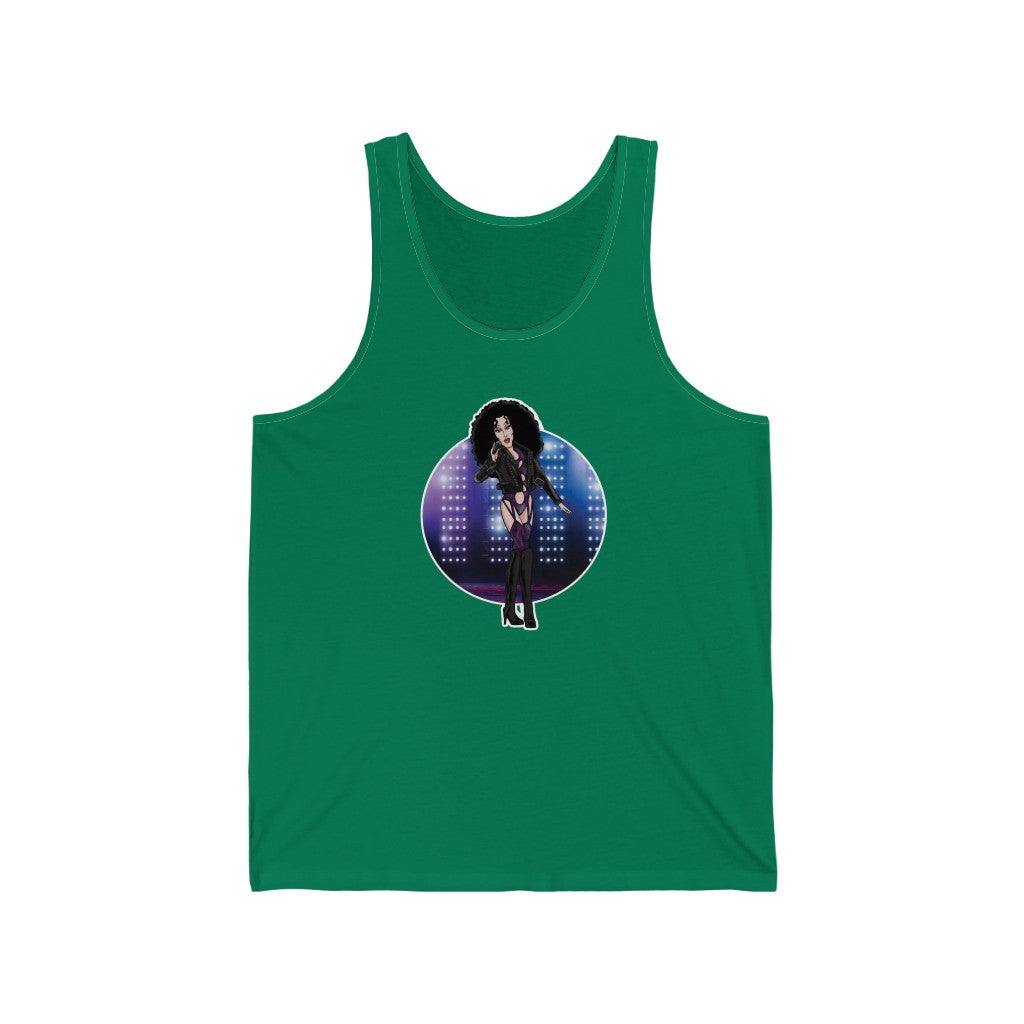 Cher "Turn Back Time" / Unisex Jersey Tank