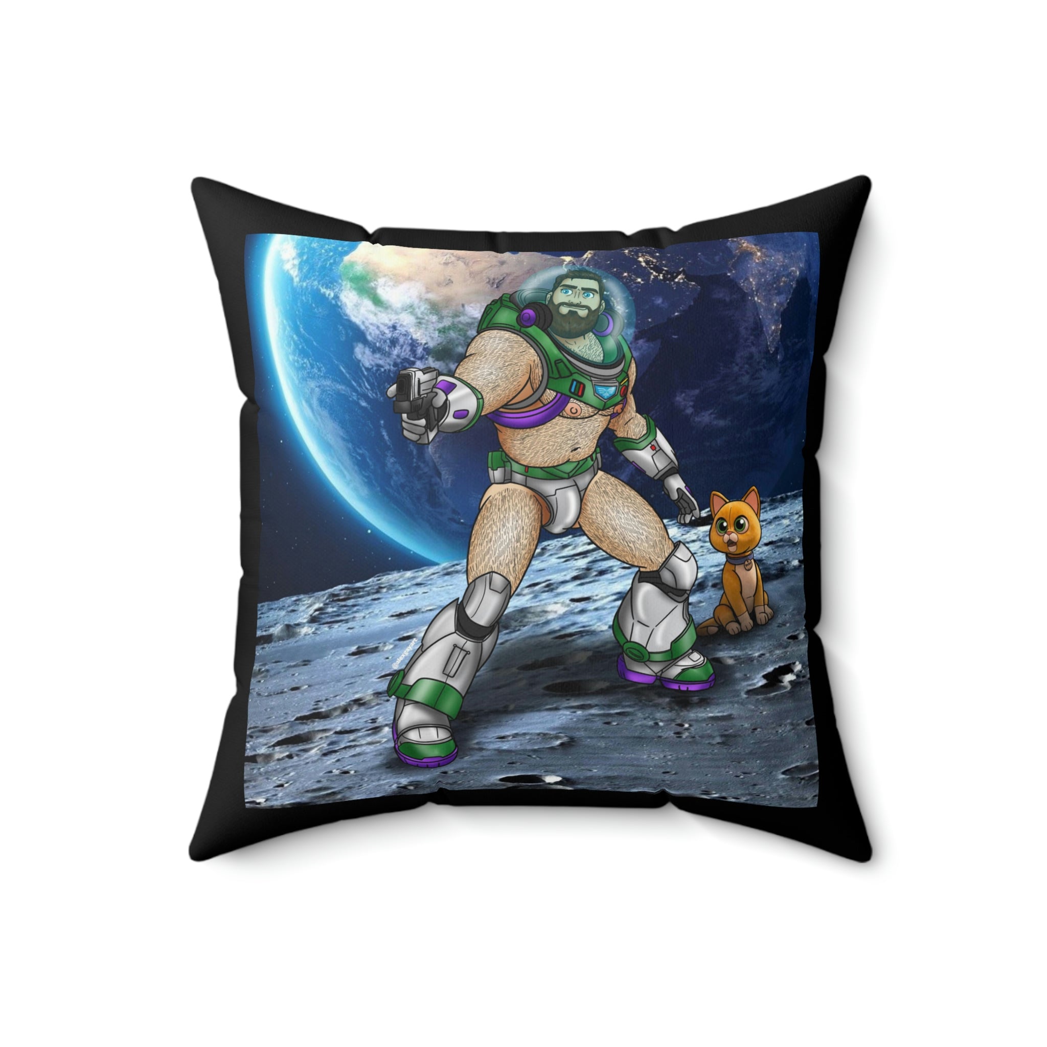 BUZZ / Spun Polyester Square Pillow