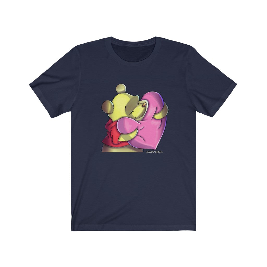 Pooh Heart Hug / Unisex Jersey Short Sleeve Tee