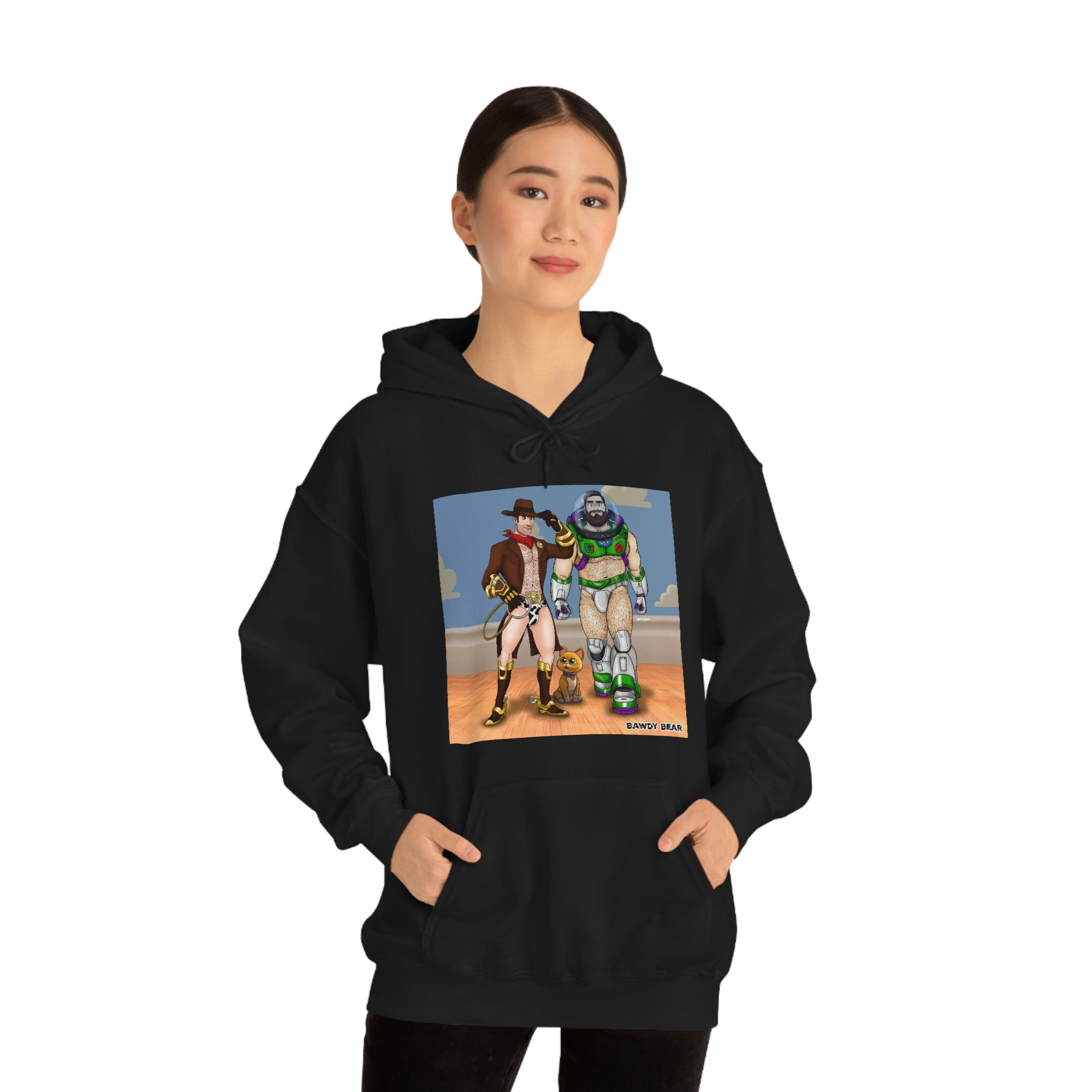 Toy Naughty #1 / Unisex Heavy Blend™ Hooded Sweatshirt