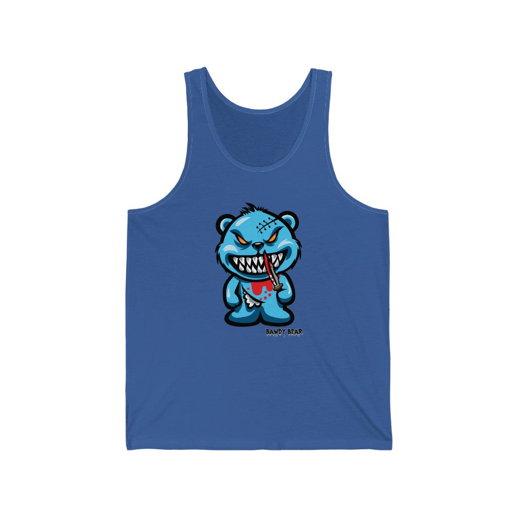 Spooky Bear Series "Chuckie Bear" / Unisex Jersey Tank