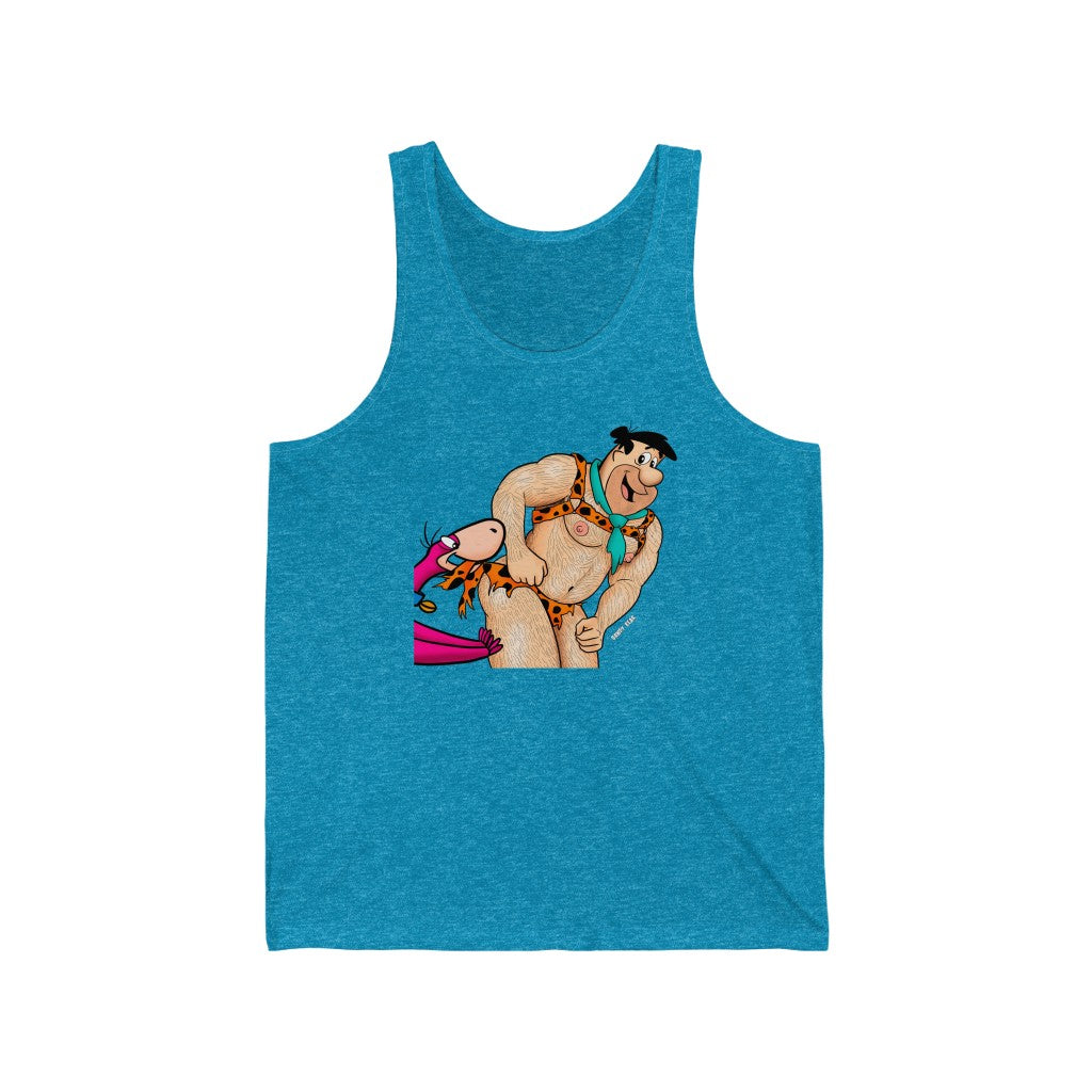 Fred & Dino / Unisex Jersey Tank