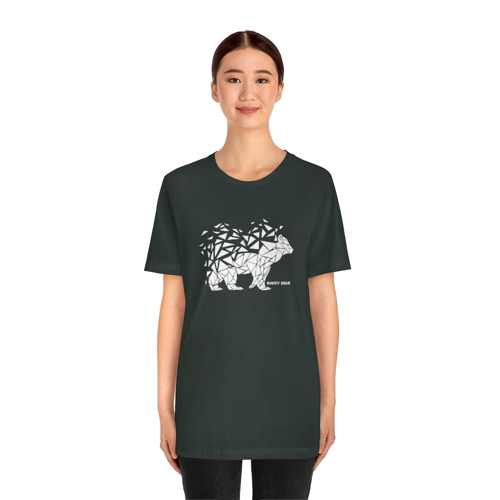 Shattered Bear / Unisex Jersey Short Sleeve Tee