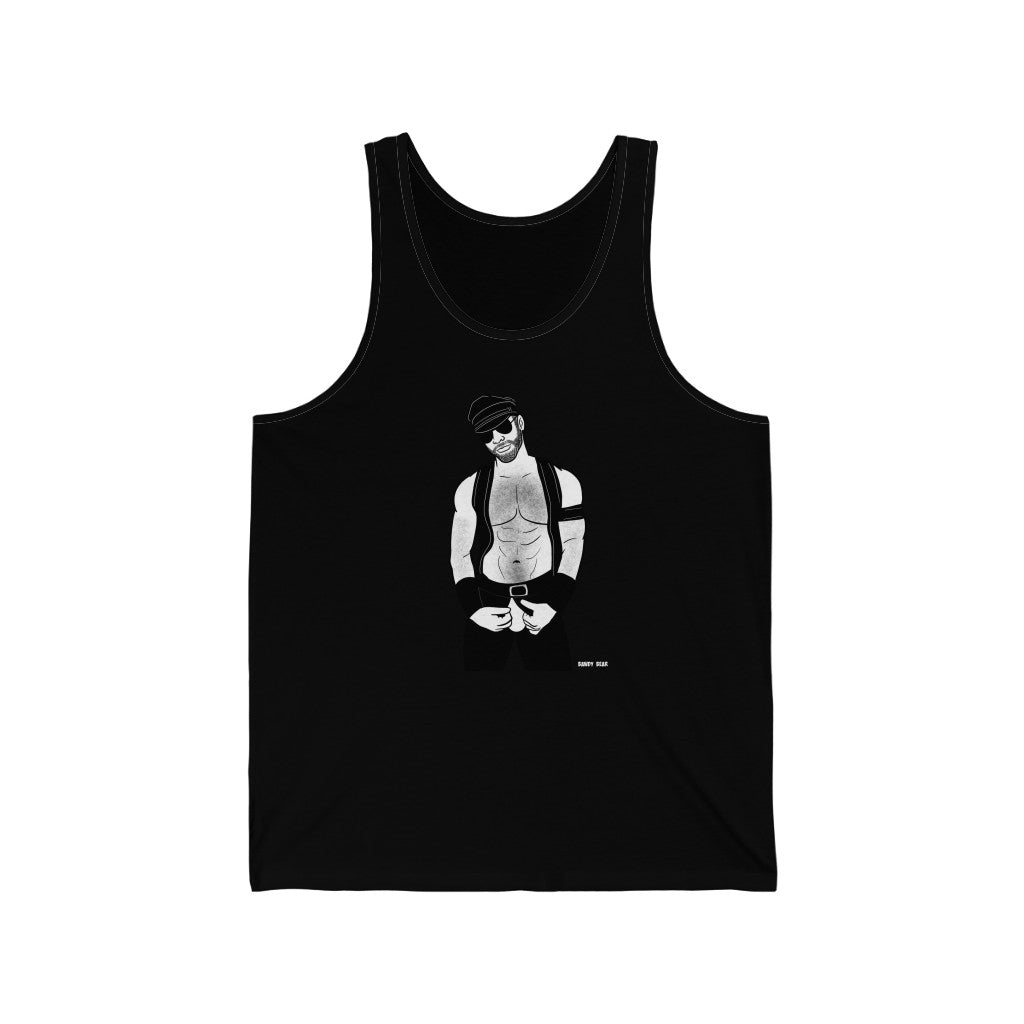Lthr Man 5 Full Body / Unisex Jersey Tank