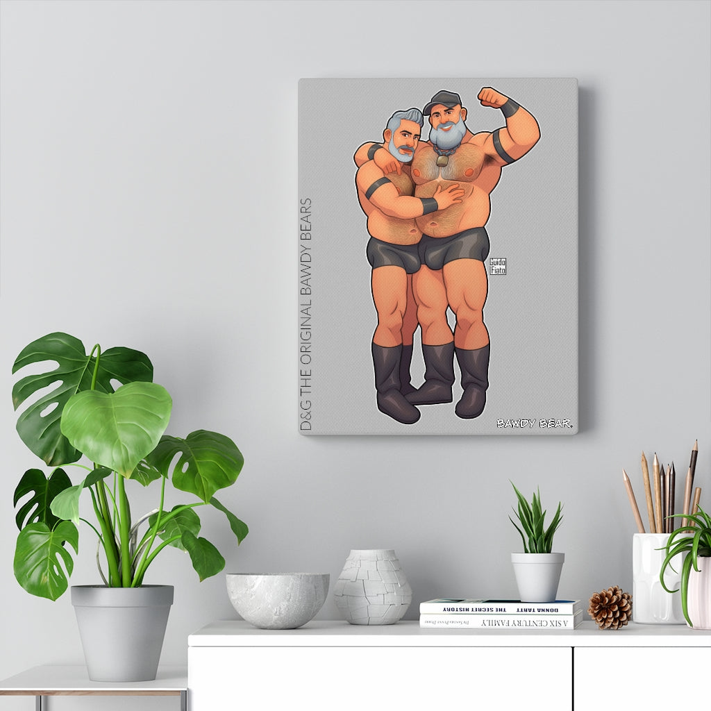 D&G The Original Bawdy Bears #2 / Canvas Gallery Wraps
